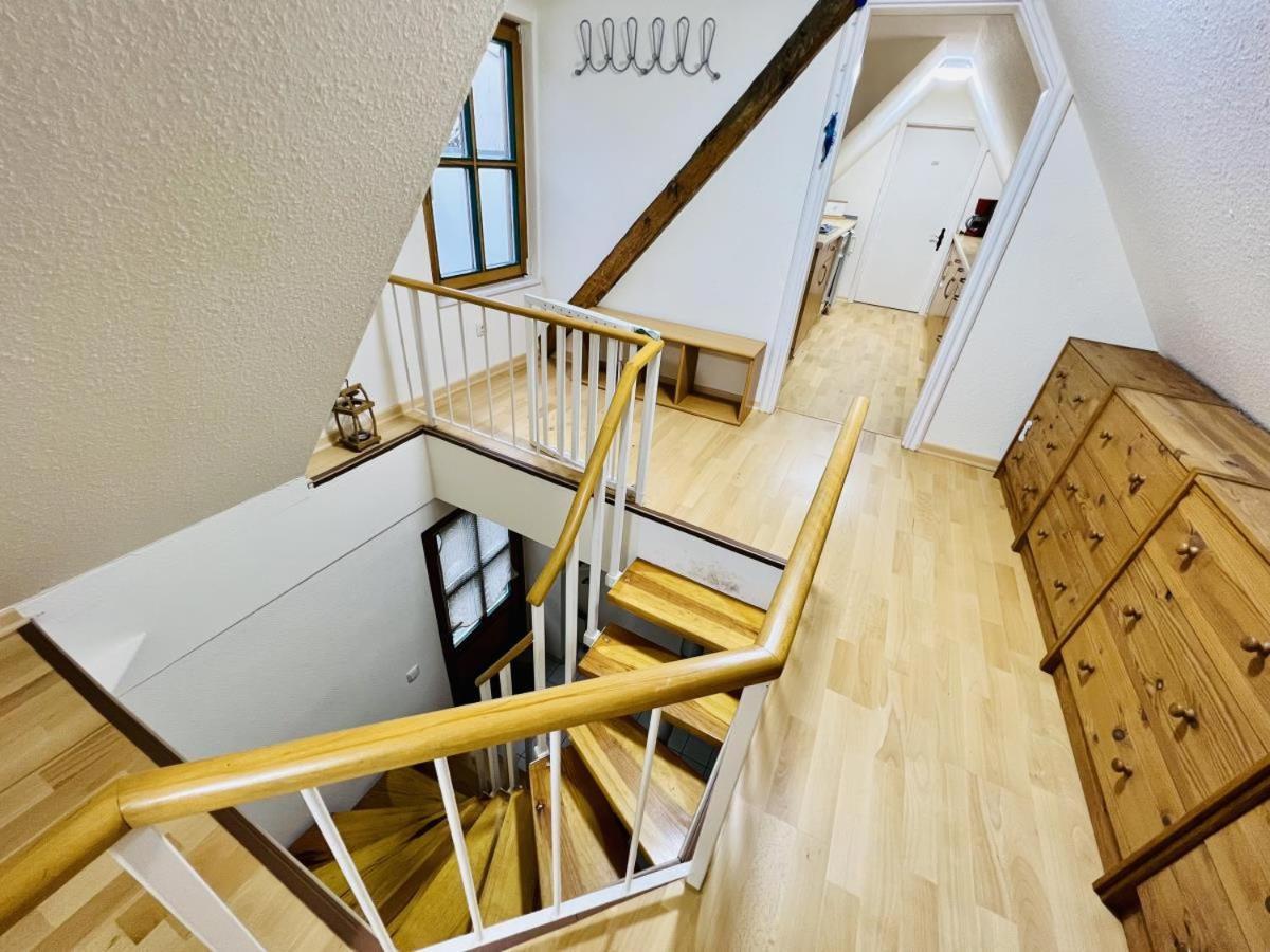 Blaue Tulpe, Balkon Mit Traumblick Apartment Rostock Luaran gambar