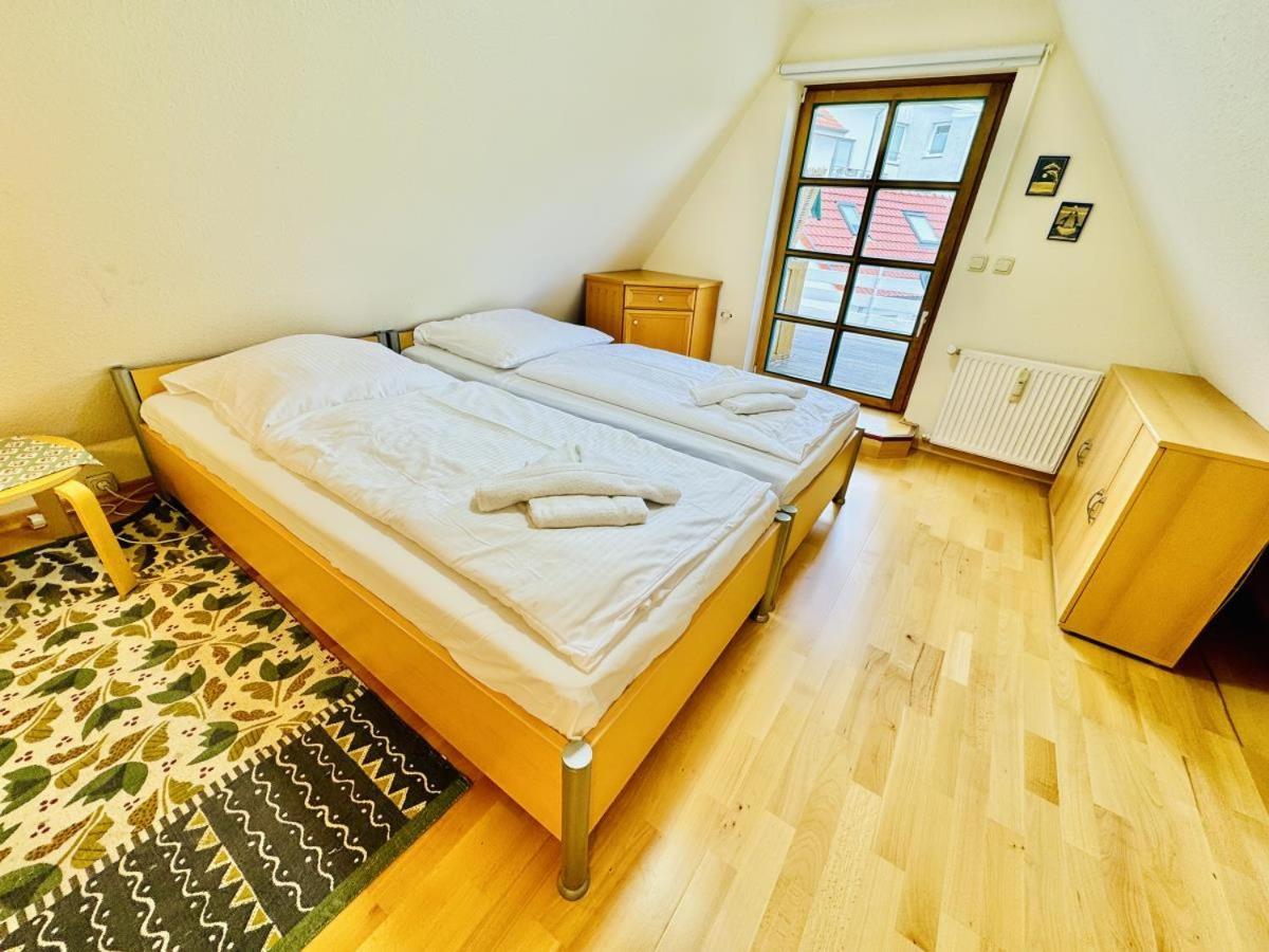 Blaue Tulpe, Balkon Mit Traumblick Apartment Rostock Luaran gambar